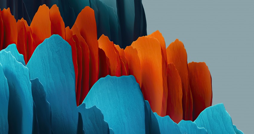 Triple Layer Paint Picture Wallpaper
