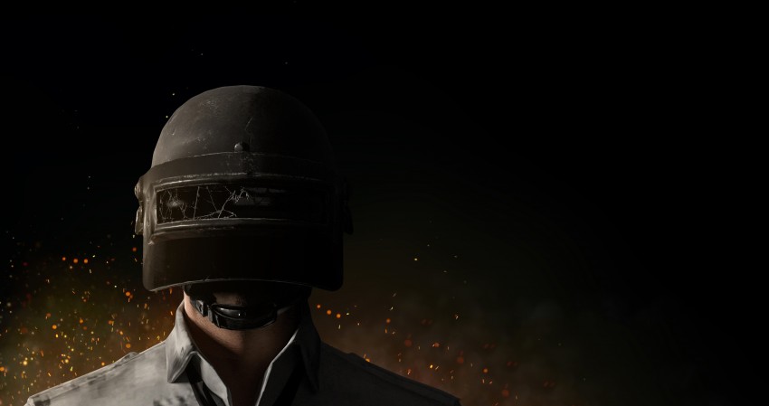 Ultra HD PUBG Helmet Wallpaper