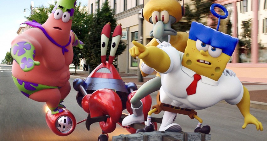 Ultra HD Spongebob 3D Characters Out of Water 4K Wallpaper