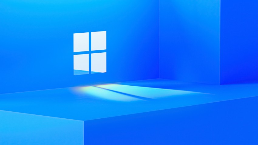 Windows 11 Blue 5K Wallpaper