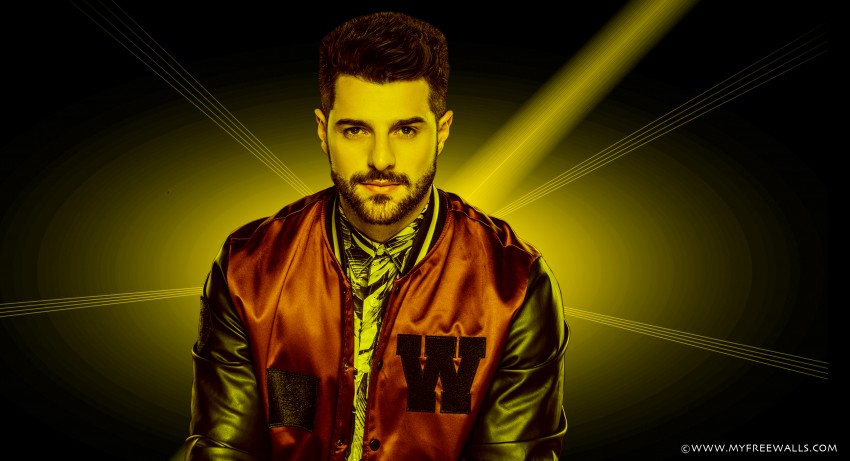 Yellow DJ Alok HD Wallpaper Background