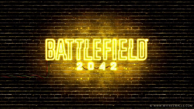 Yellow Battlefield 2042 8K Background