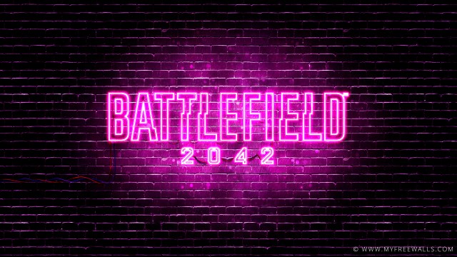 8K Pink Battlefield 2042 Wallpaper Background