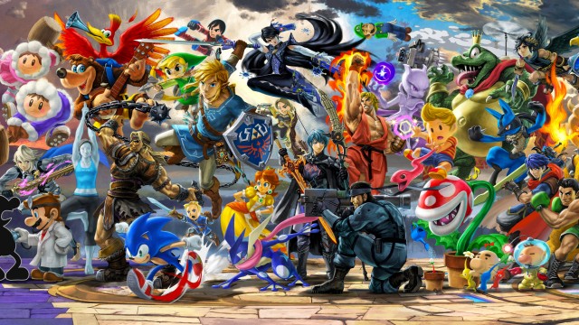 8K Super Smash Bros Ultimate Wallpaper Background