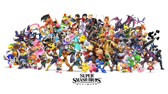 Super Smash Bros Ultimate All Characters 8K Wallpaper