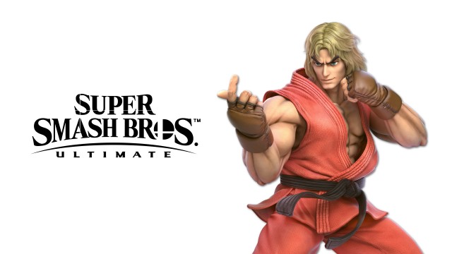 8K Ken Super Smash Bros Ultimate Wallpaper Background