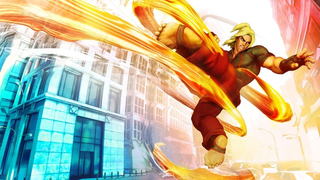 Ultra HD Street Fighter Anime Ken Masters Wallpaper