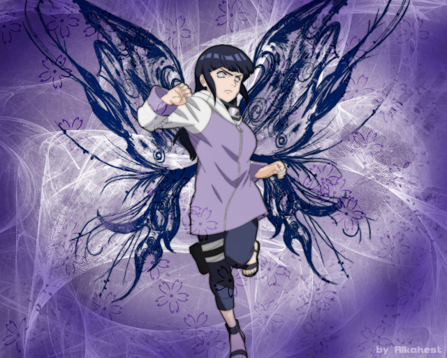 HD Hinata Hyuga Naruto Anime Wallpaper