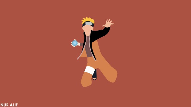 Ultra HD Naruto Uzumaki Vector 8K Wallpaper