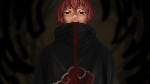 Sasori Naruto Manga Anime Hero 8K Wallpaper