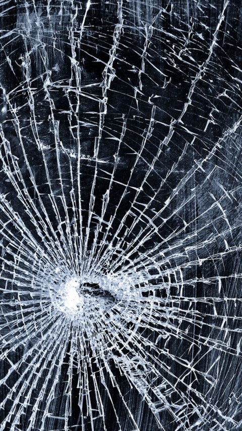HD Phone Broken Cracked Screen Wallpaper