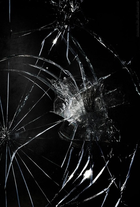 Fake Mobile Broken Screen HD Wallpaper