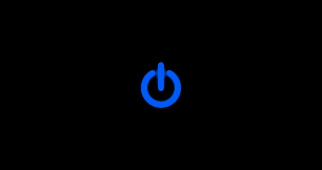 Black And Blue Power On Off HD Wallpaper