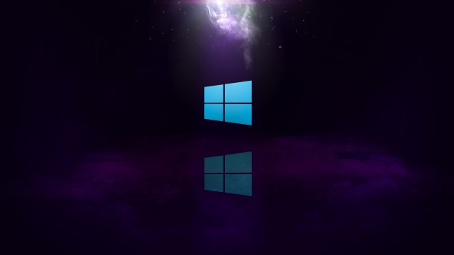 Windows 10 Purple 8K Wallpaper