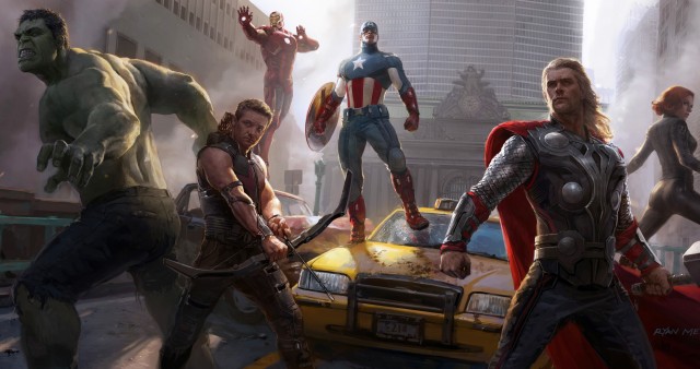 Marvel Heroes 4K Wallpaper Background