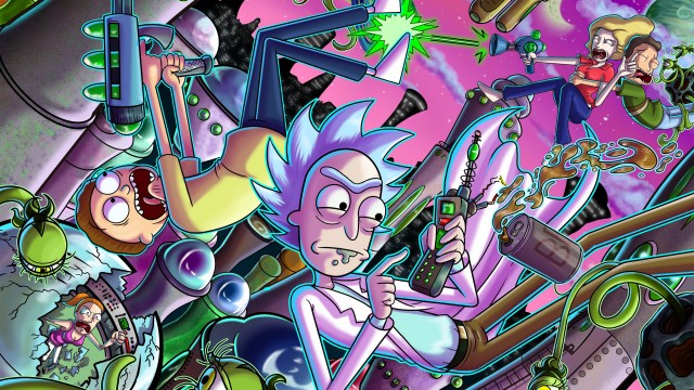 Rick Sanchez And Morty Artwork 8K Wallpaper
