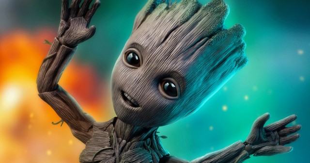 Baby Groot 4K Wallpaper