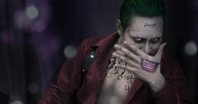 4K Joker Damaged Suicide Wallpaper