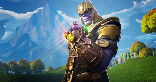 Thanos Fortnite 4K Wallpaper