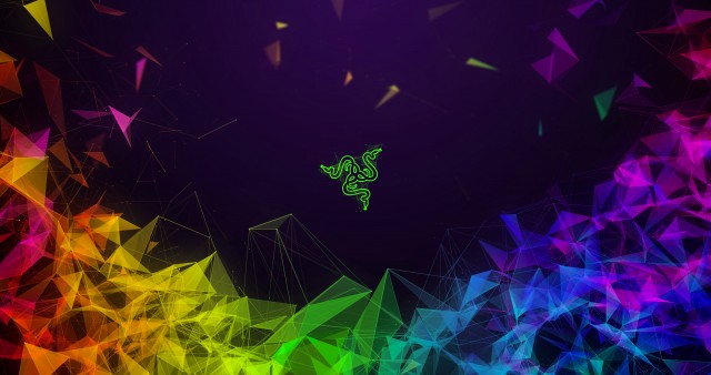 Razer Colorful Abstract 4K Wallpaper Background