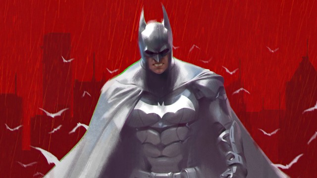 Batman Artwork 5K Background
