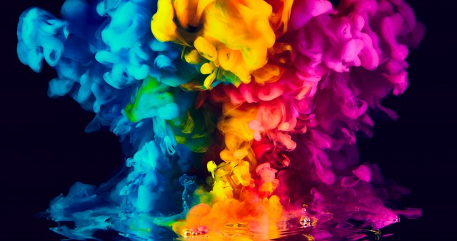Colorful Smoke 4K Wallpaper