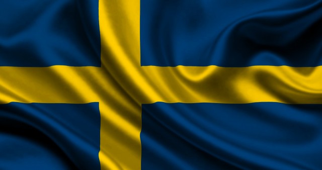 Sweden Swedish Flag 4K Wallpaper
