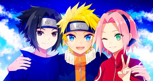 4K Naruto Uzumaki, Sasuke Uchiha And Sakura Haruno Wallpaper