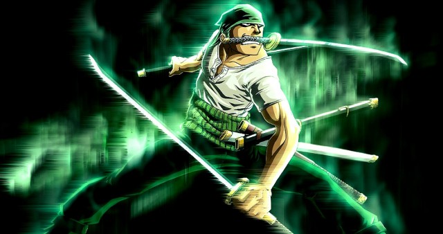 Roronoa Zoro One Piece Artwork 4K Wallpaper