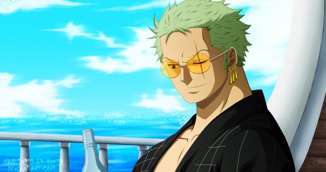 HD Roronoa Zoro Sunglasses One Piece Wallpaper