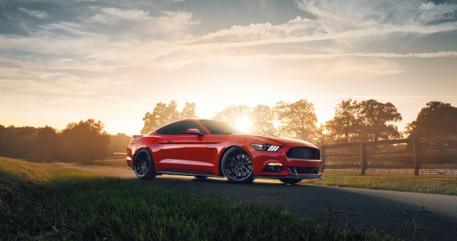 Red Ford Mustang 2021 4K Wallpaper