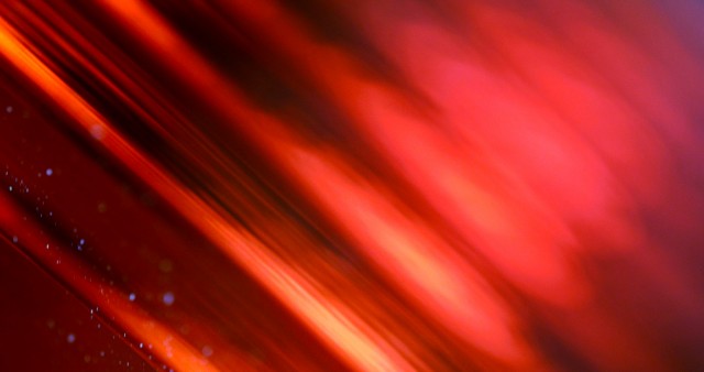4K Red Abstract Digital Lines Wallpaper