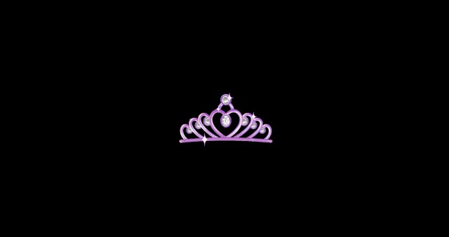 Purple Queen Crown 4K Wallpaper