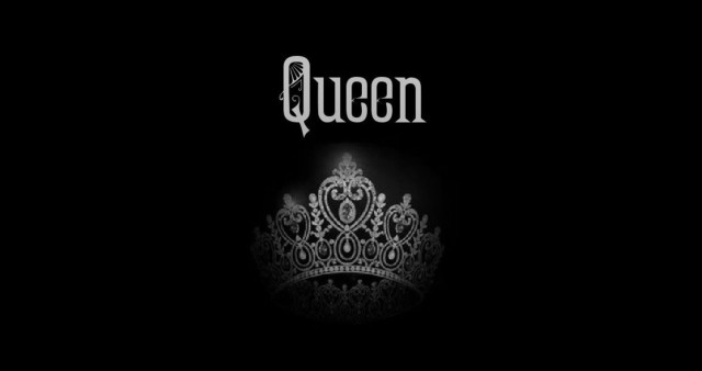Beautiful Queen & Crown In Black Background 4K Wallpaper