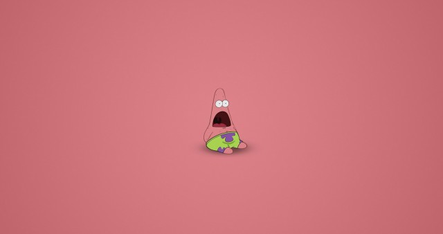 4K Patrick SpongeBob Cartoon Wallpaper