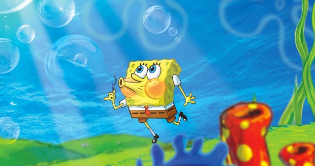 Cartoon SpongeBob SquarePants 4K Wallpaper
