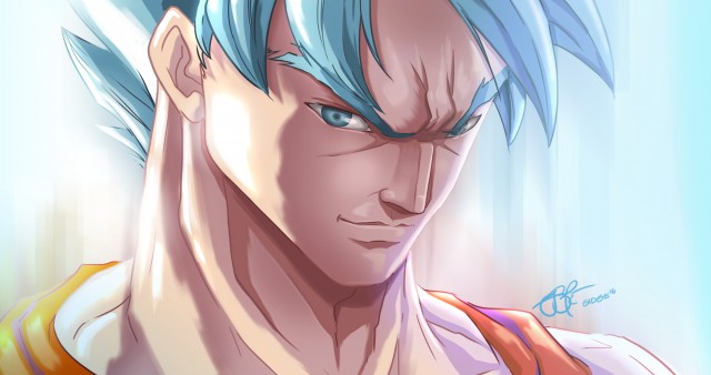 Dragon Ball Super Saiyan Artwork 4K Wallpaper