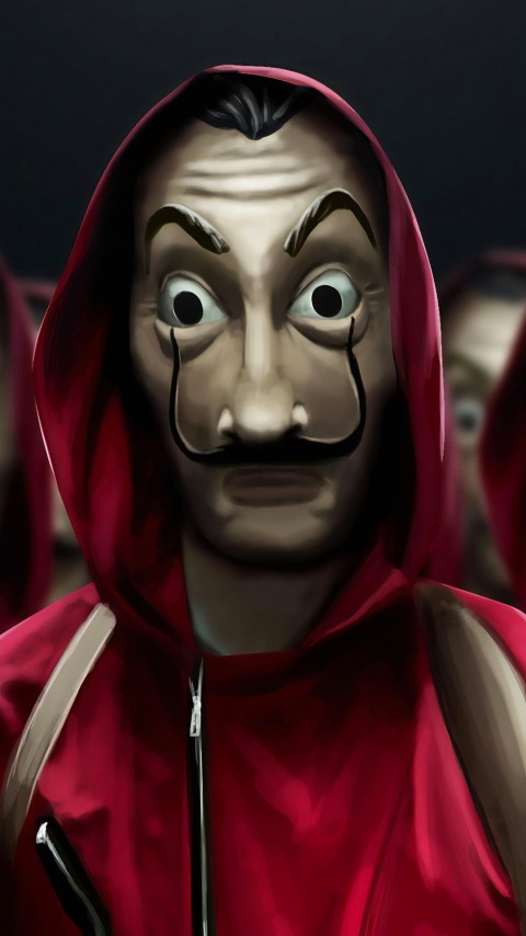 4k Money Heist La Casa De Papel Mobile Wallpaper