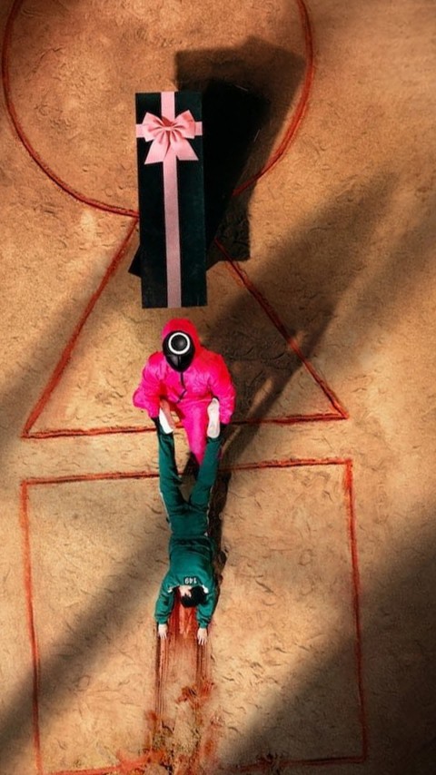 Squid Game Player Died Wallpaper Mobile