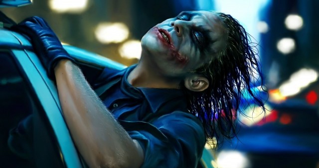 Joker Car Window 4K Wallpaper