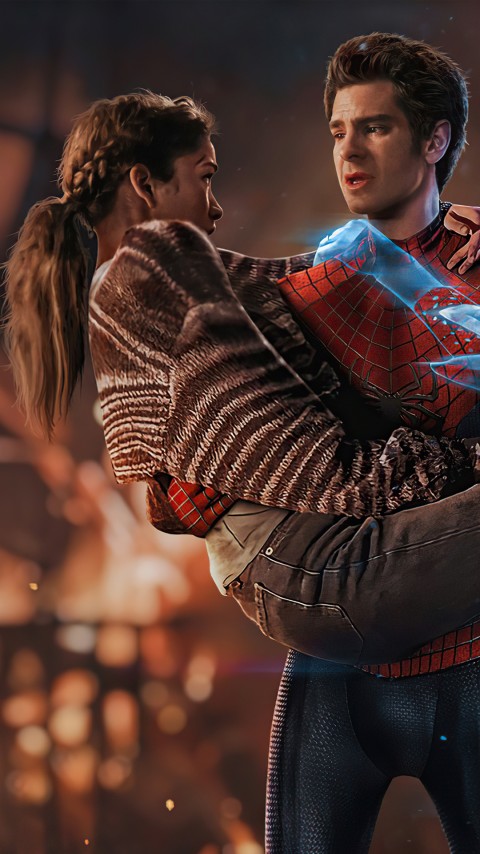 Spider Man No Way Home Zendaya Wallpaper Phone