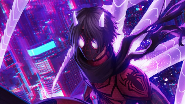 The Demon Spider Artwork 5K Wallpaper