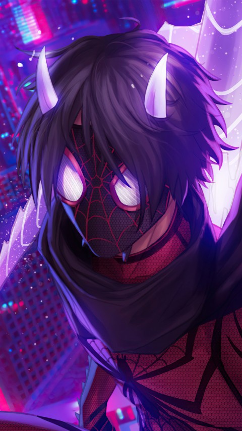 The Demon Spider Artwork 4k Mobile Wallpaper