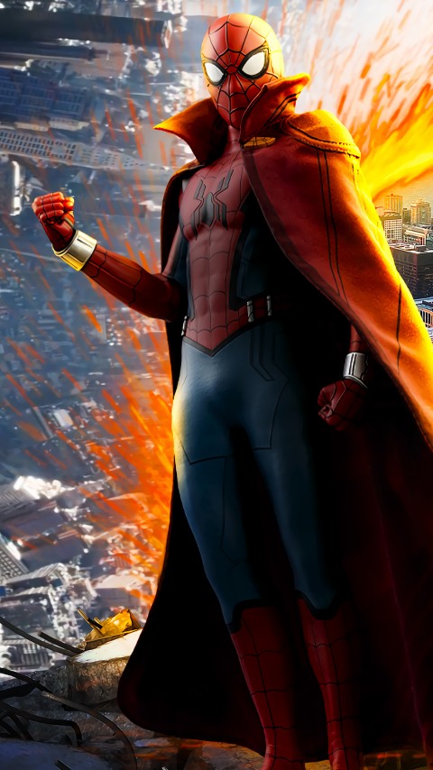 Spiderman Supreme 4k Phone Wallpaper