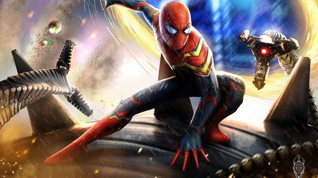 No Way Home Spiderman Artwork 5K Wallpaper