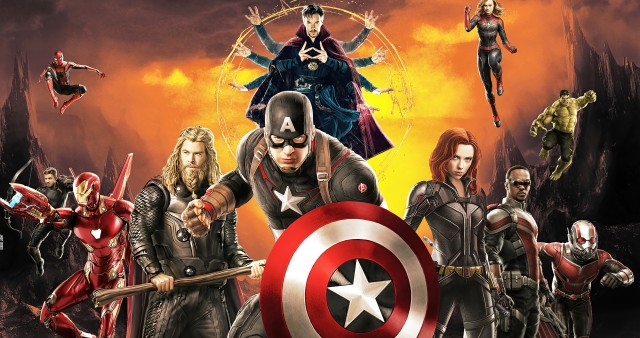 Avengers Superheroes Poster 4K Wallpaper