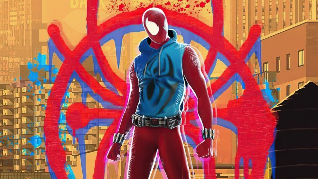 Spider Verse Movie Artwork Picture Wallpaper