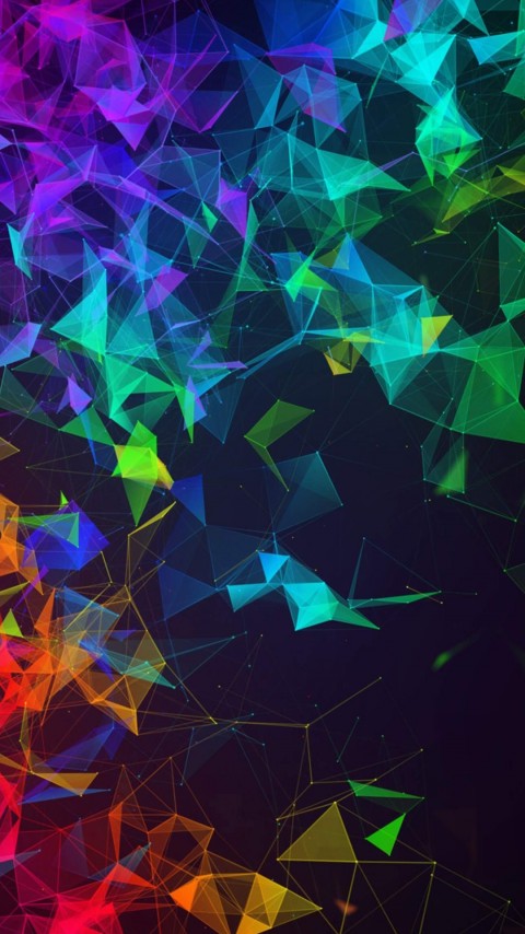 Razer Phone Colorful Wallpaper For Mobile