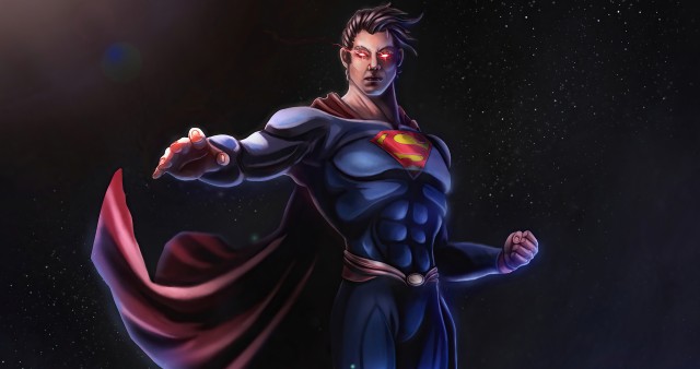 Superman Comic Art HD Wallpaper Background
