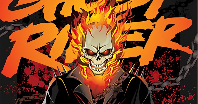 Ghost Rider Comic Poster Art HD Wallpaper Background